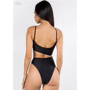 Contemporary Asymmetric Design-One Piece Swimsuit