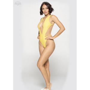 Sexy One Piece Swimsuit side view