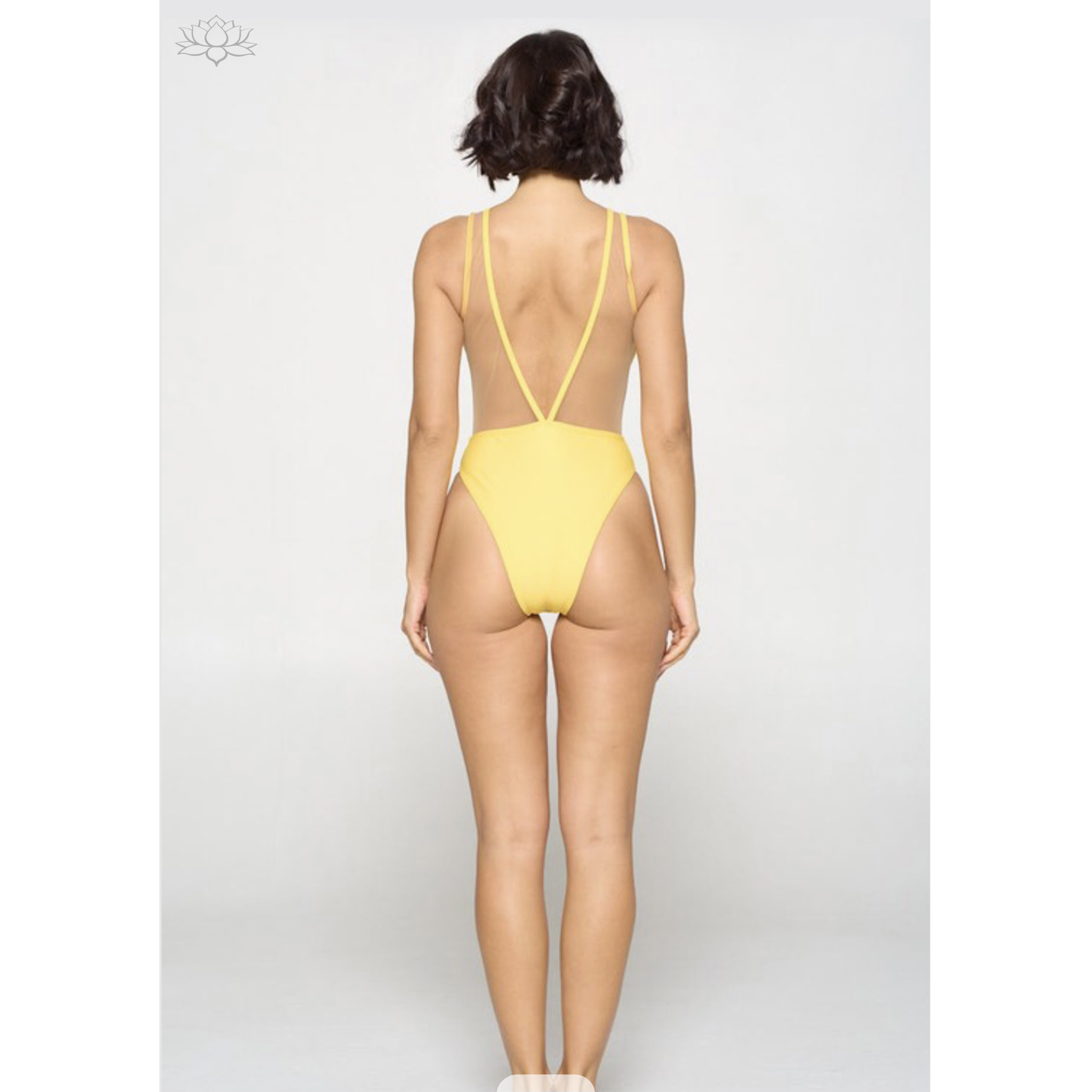 Sexy One Piece Swimsuit back view